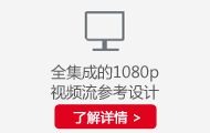 全集成的1080p视频流参考设计