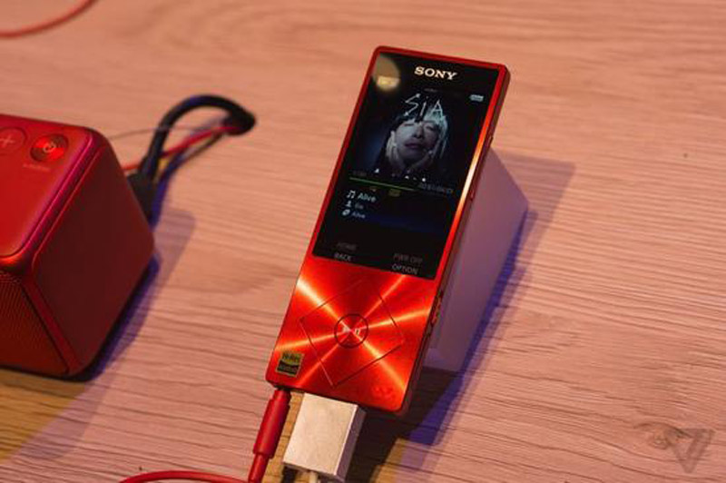 索尼并没有发布ZX系列旗舰MP3播放器，而是推出了A系列新品——A26。
