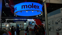 Molex展位现场