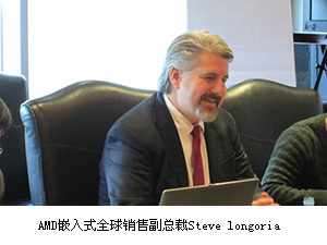 AMD嵌入式全球销售副总裁Steve longoria